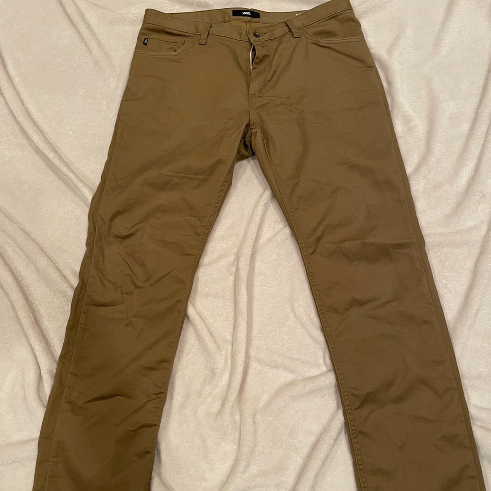 Vans tan/khaki pants size 36 waist